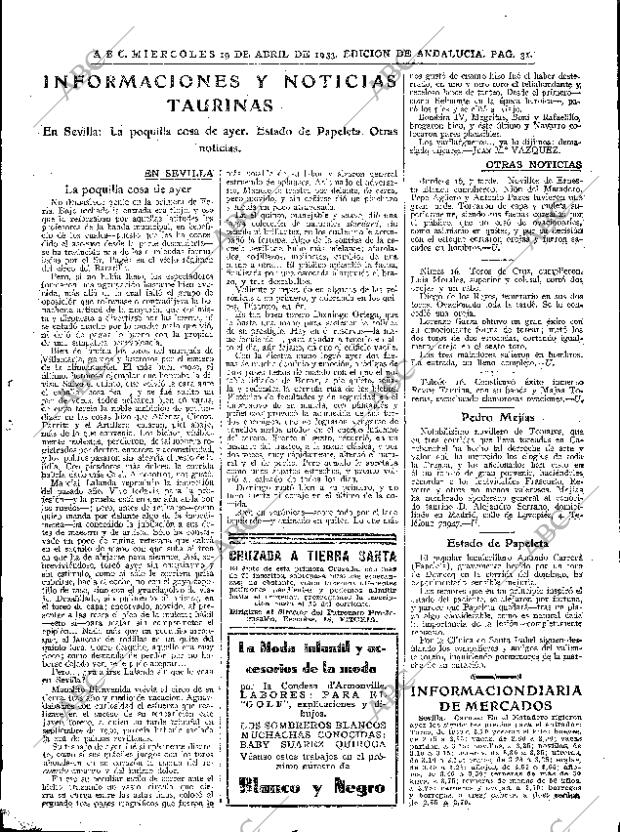 ABC SEVILLA 19-04-1933 página 29