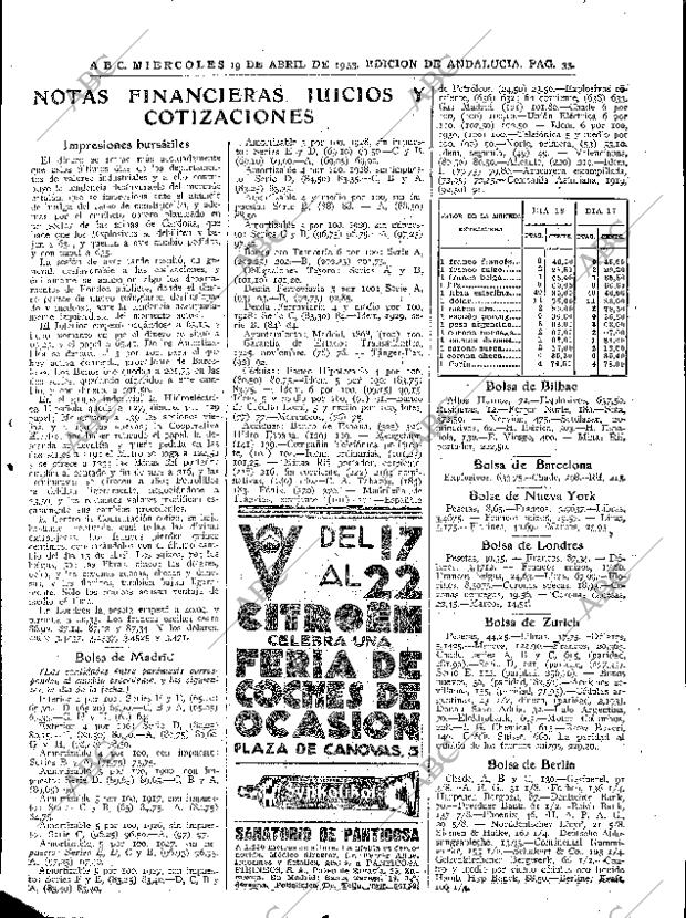 ABC SEVILLA 19-04-1933 página 31