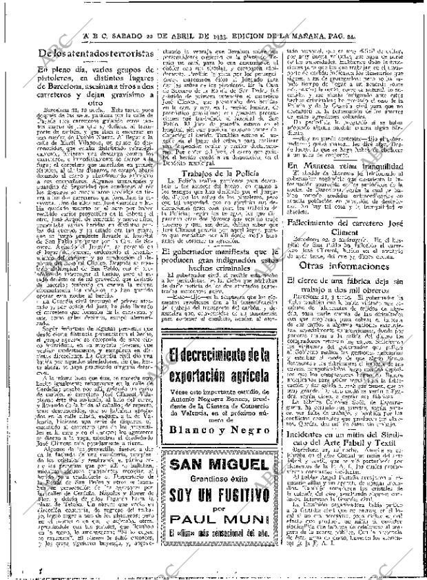 ABC MADRID 22-04-1933 página 24