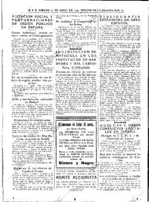 ABC MADRID 22-04-1933 página 30