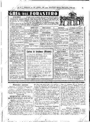 ABC MADRID 22-04-1933 página 32