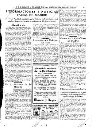 ABC MADRID 22-04-1933 página 33