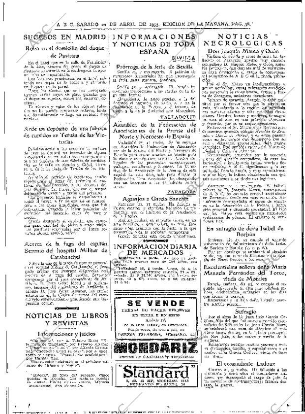 ABC MADRID 22-04-1933 página 38