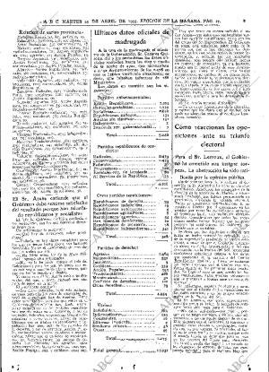 ABC MADRID 25-04-1933 página 17