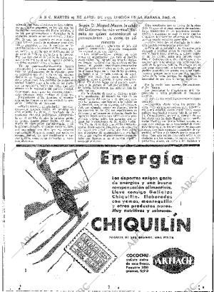 ABC MADRID 25-04-1933 página 18