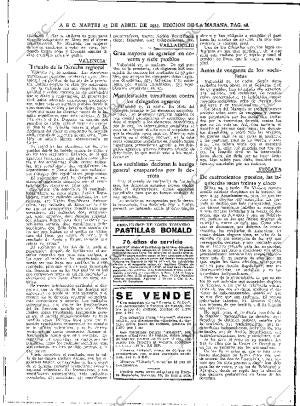 ABC MADRID 25-04-1933 página 28