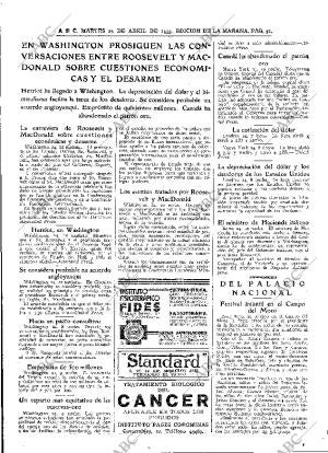 ABC MADRID 25-04-1933 página 31