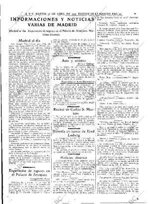 ABC MADRID 25-04-1933 página 45