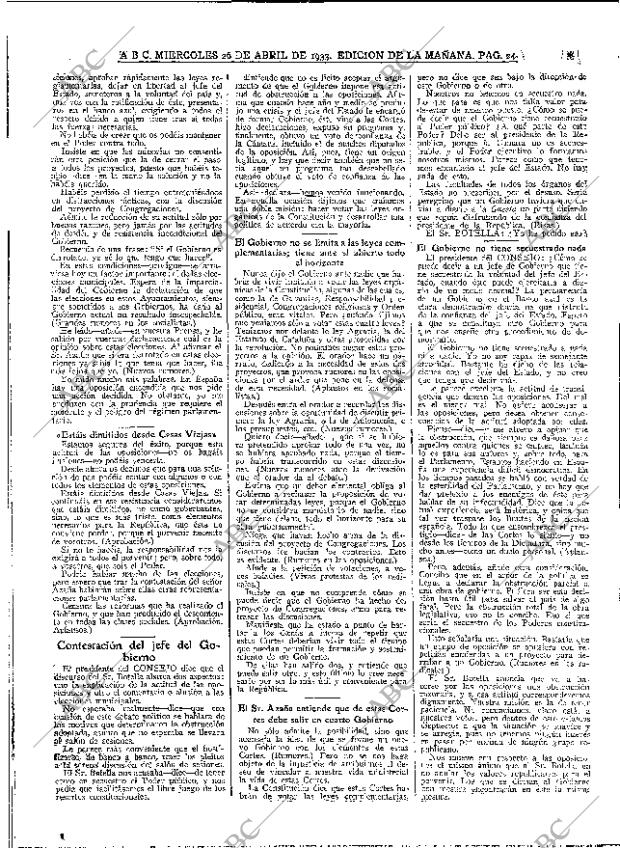 ABC MADRID 26-04-1933 página 24