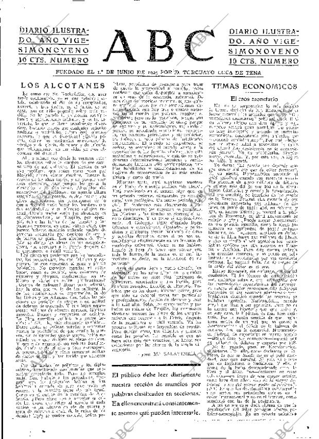 ABC MADRID 26-04-1933 página 3