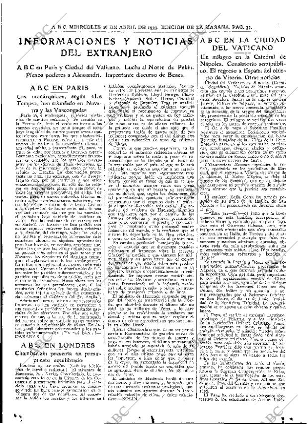 ABC MADRID 26-04-1933 página 37