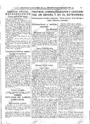 ABC MADRID 26-04-1933 página 45
