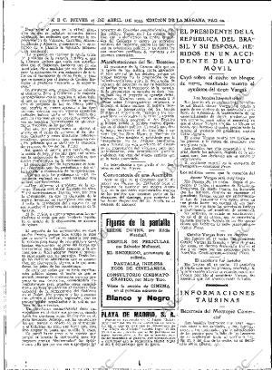 ABC MADRID 27-04-1933 página 20