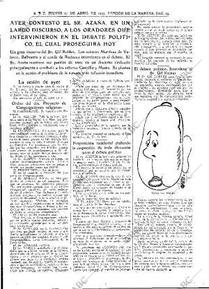 ABC MADRID 27-04-1933 página 23