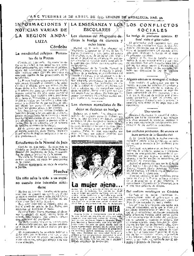 ABC SEVILLA 28-04-1933 página 30