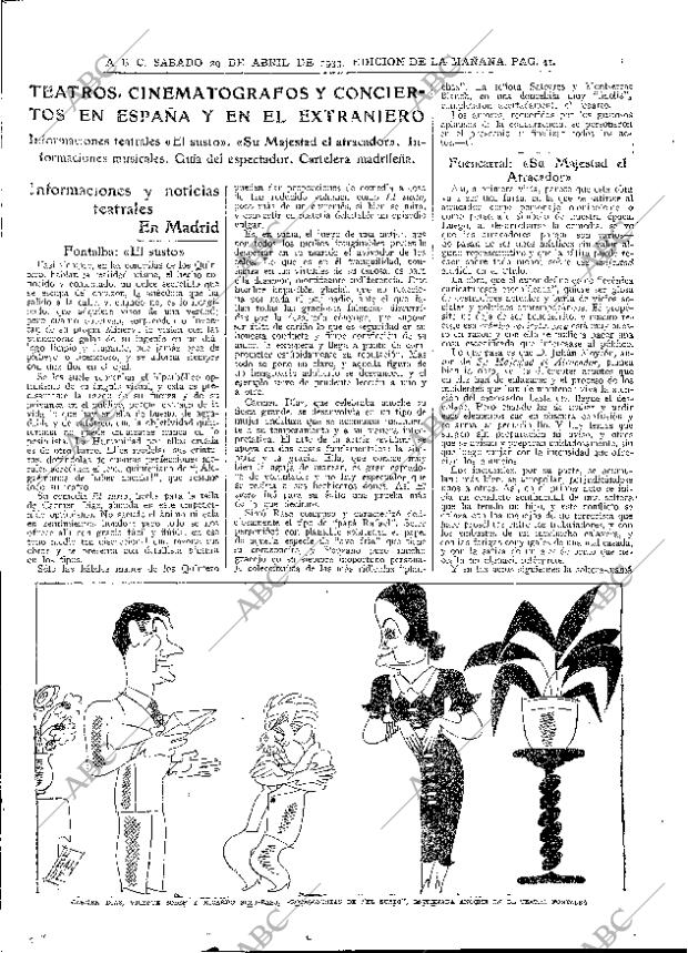 ABC MADRID 29-04-1933 página 41