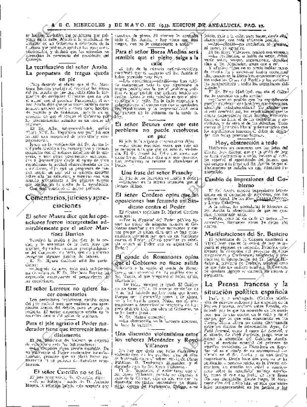 ABC SEVILLA 03-05-1933 página 17