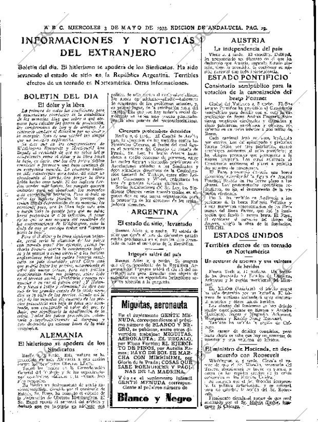ABC SEVILLA 03-05-1933 página 29
