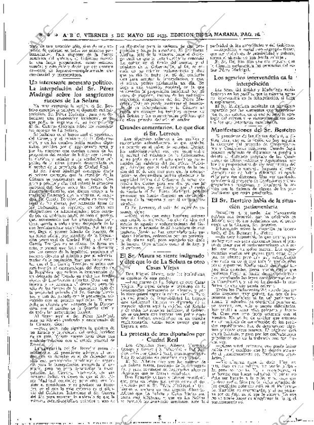 ABC MADRID 05-05-1933 página 16