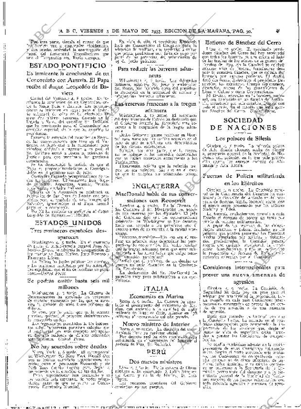 ABC MADRID 05-05-1933 página 30