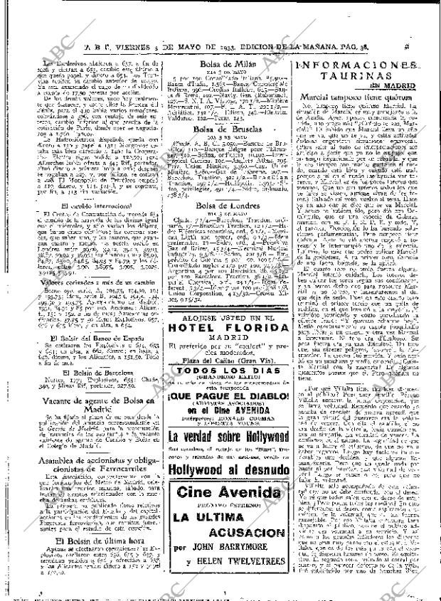 ABC MADRID 05-05-1933 página 38