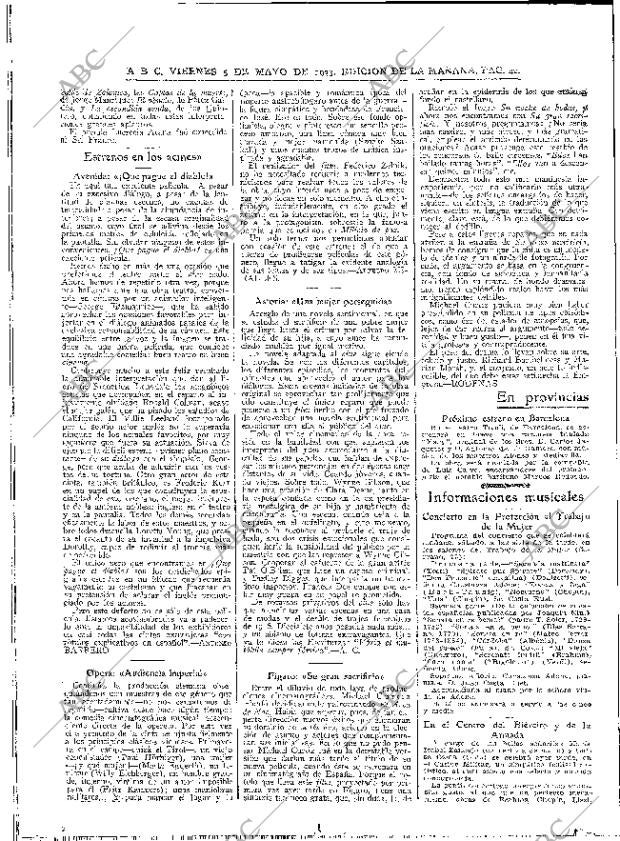 ABC MADRID 05-05-1933 página 42