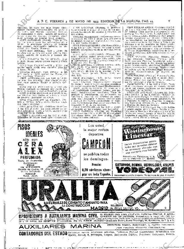 ABC MADRID 05-05-1933 página 44
