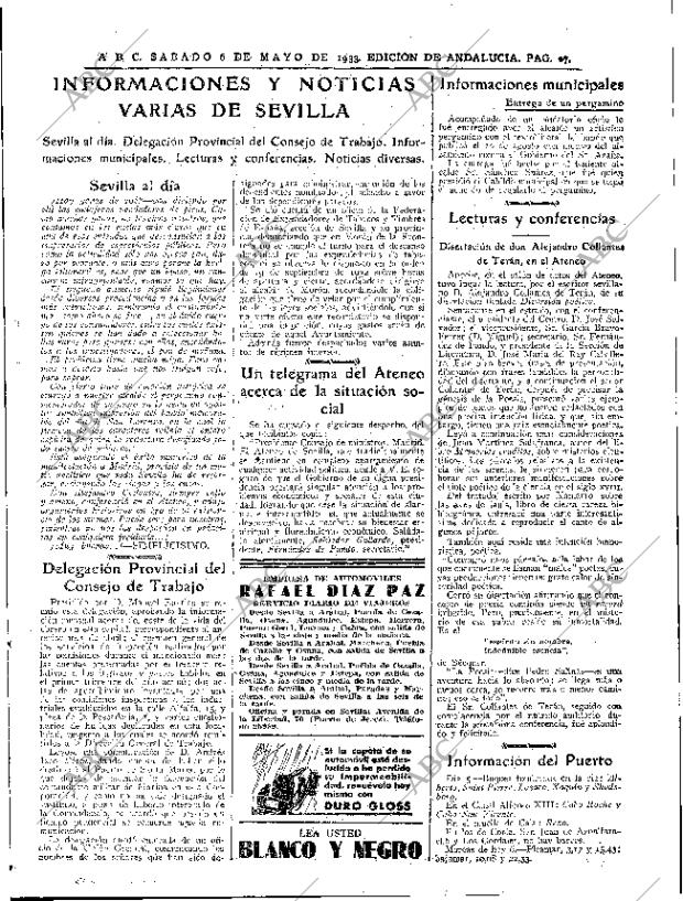 ABC SEVILLA 06-05-1933 página 27