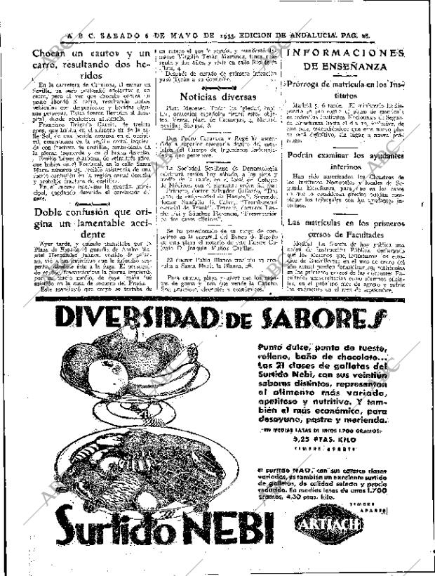 ABC SEVILLA 06-05-1933 página 28