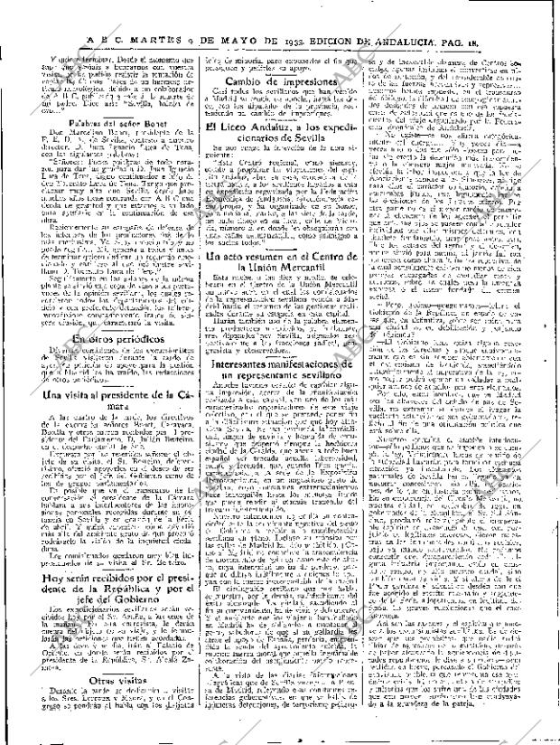 ABC SEVILLA 09-05-1933 página 18
