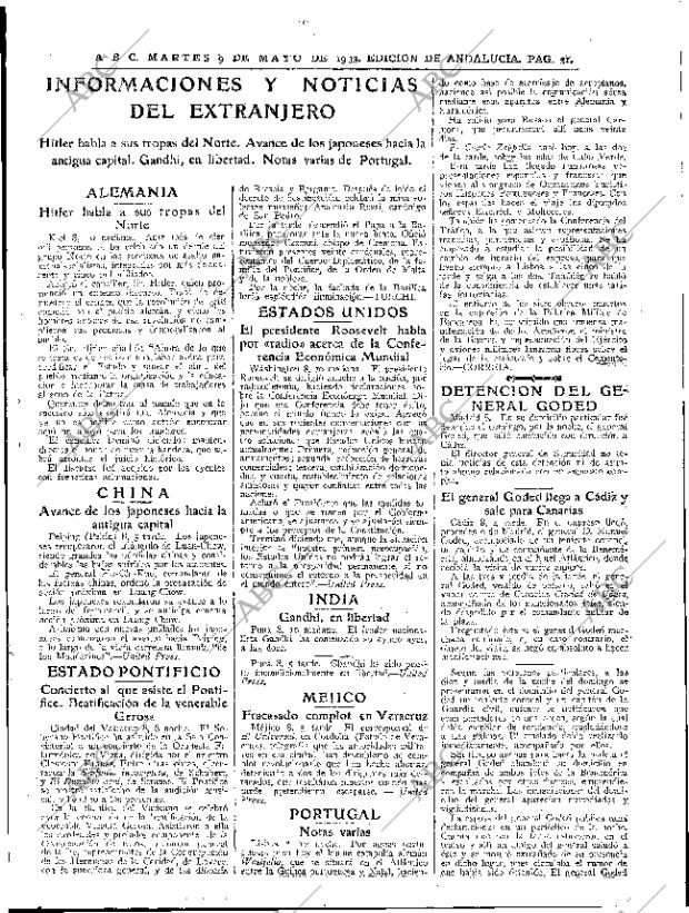 ABC SEVILLA 09-05-1933 página 31