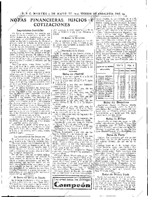 ABC SEVILLA 09-05-1933 página 33