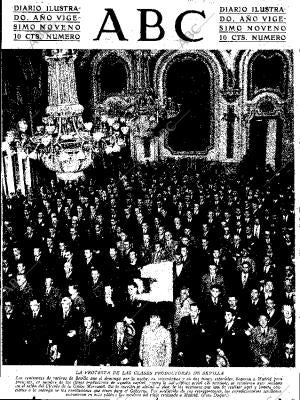 ABC SEVILLA 10-05-1933 página 1