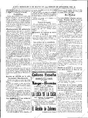 ABC SEVILLA 10-05-1933 página 16