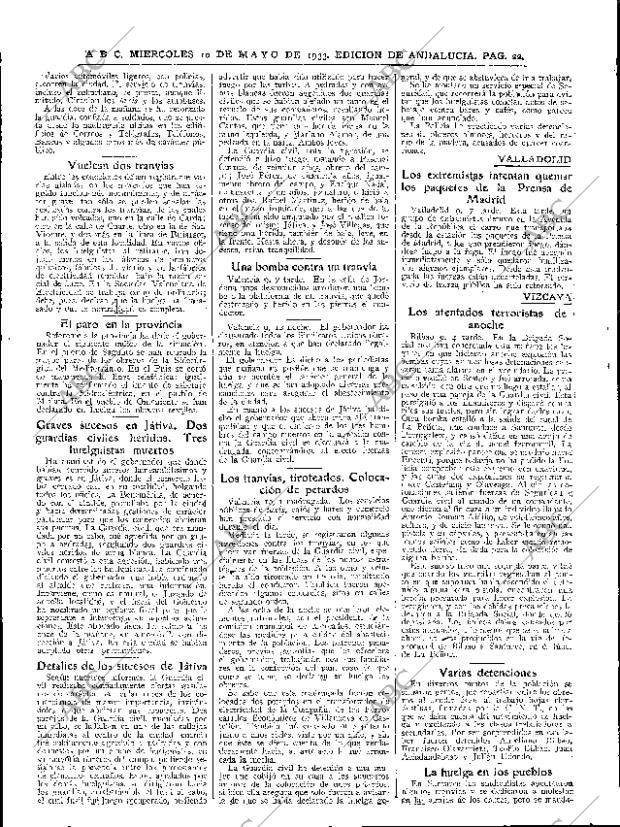 ABC SEVILLA 10-05-1933 página 22