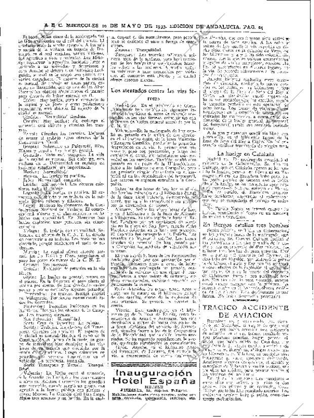ABC SEVILLA 10-05-1933 página 24