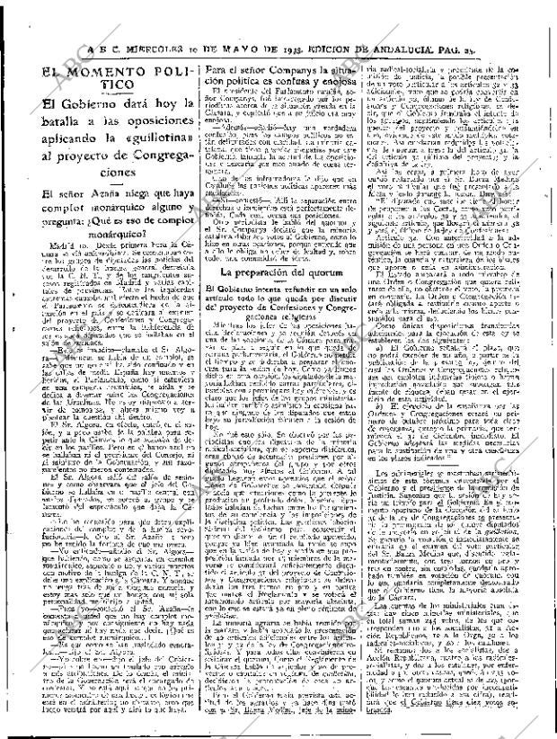 ABC SEVILLA 10-05-1933 página 25