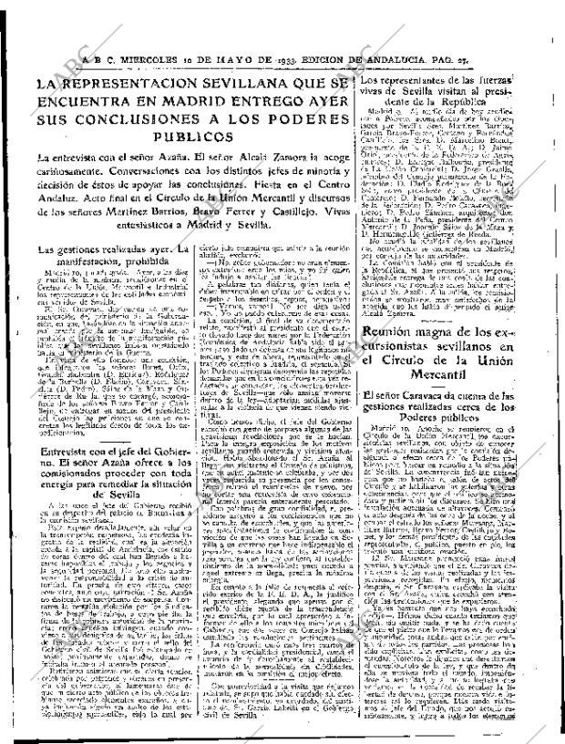 ABC SEVILLA 10-05-1933 página 27