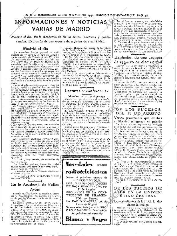ABC SEVILLA 10-05-1933 página 31