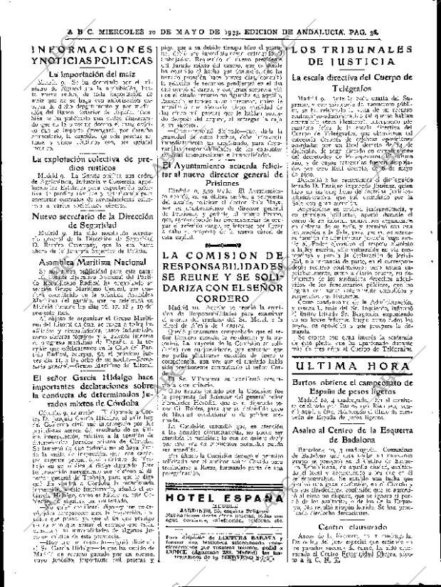 ABC SEVILLA 10-05-1933 página 36