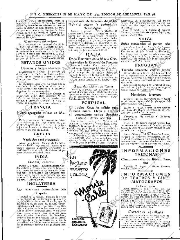 ABC SEVILLA 10-05-1933 página 38