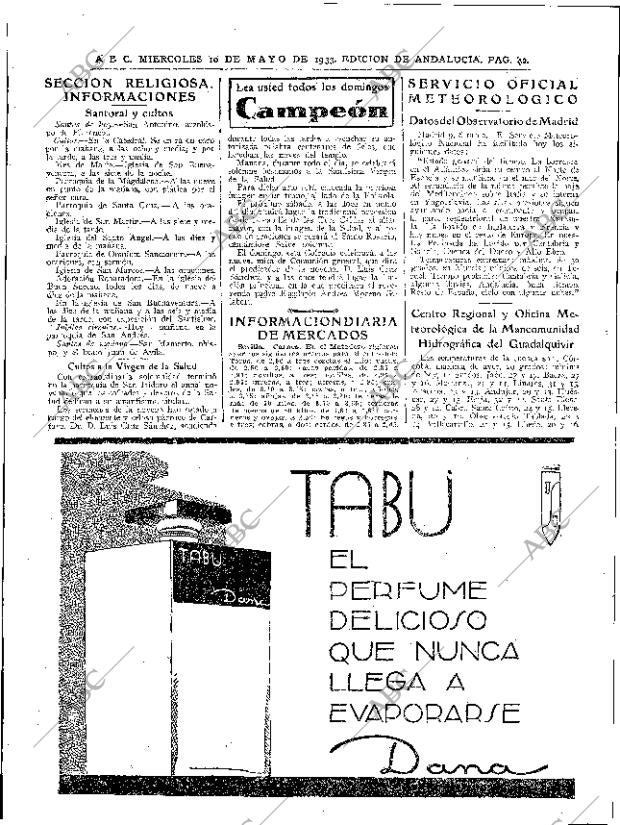 ABC SEVILLA 10-05-1933 página 42