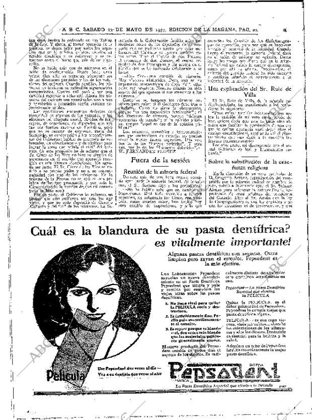 ABC MADRID 13-05-1933 página 20