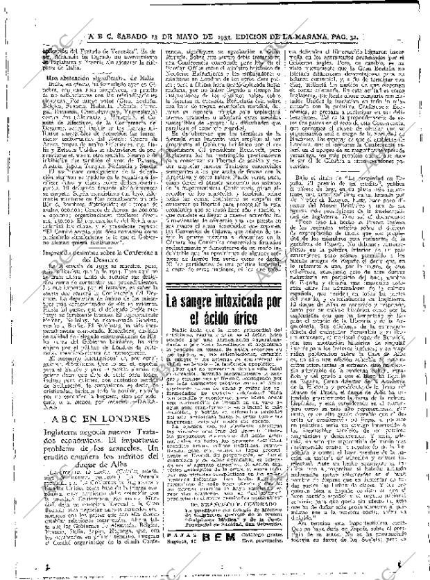 ABC MADRID 13-05-1933 página 32