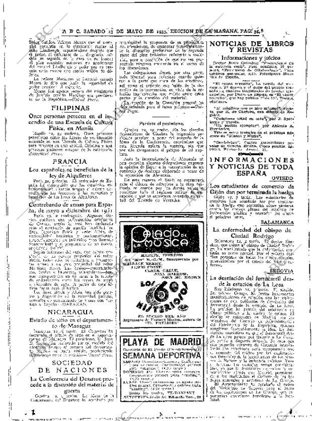 ABC MADRID 13-05-1933 página 34