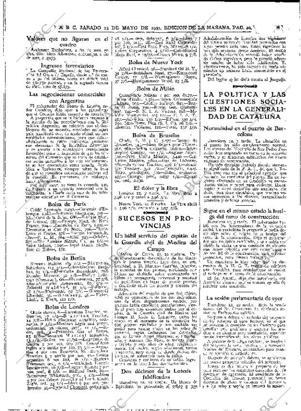 ABC MADRID 13-05-1933 página 40