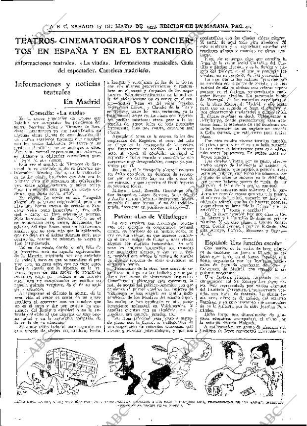 ABC MADRID 13-05-1933 página 41