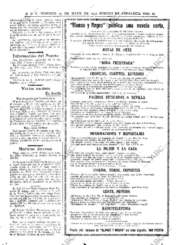 ABC SEVILLA 14-05-1933 página 21