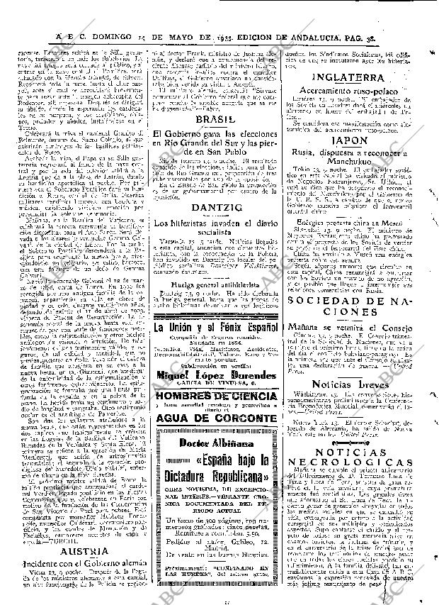 ABC SEVILLA 14-05-1933 página 32