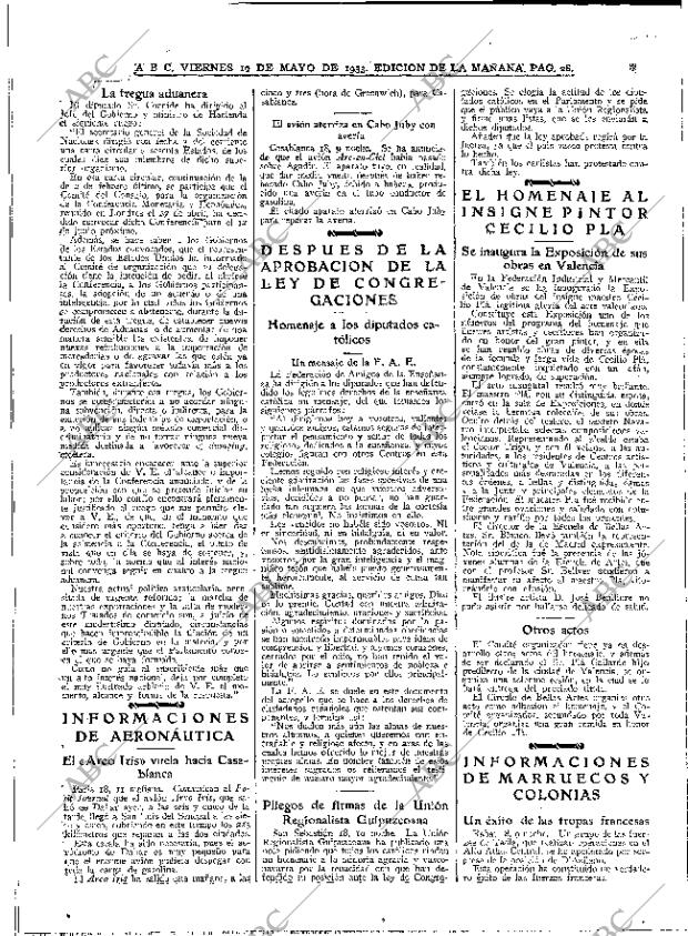 ABC MADRID 19-05-1933 página 28